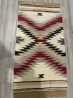 Navajo Rug Vintage Wool   17  X 34 1 2 