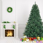 Artificial Christmas Tree With Stand Bushy Pine Xmas Indoor Outdoor 4 5 6 7ft