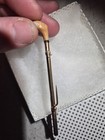 Vintage 14k Gold And Wood Golf Club Lapel Pin 3 44grams