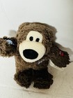 Kong Wild Knots Bear 7    Dark Brown Squeaky Plush Dog Toy