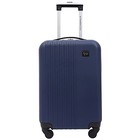 Navy Blue 20-inch Luggage Set  Lightweight Travel Suitcase  Durable Carry-on Bag