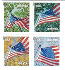 Forever Stamps A Flag For All Seasons - Book Of 20 Postage Stamps