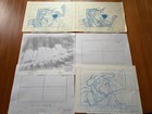Balto 1995 Original Production Animation Art Layout Background Sketch Drawing 35