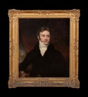 Large Early 19th Century Regency Portrait Of A Gentleman William Carpenter