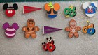 Disney World Parks Pin Trading Lanyard 11 Pin Lot Mickey Star Wars Goofy