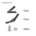 8 Pcs 45 135 Degree Angle Bracket For 2020 Series Aluminum Extrusion Corner