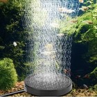 5    Aquarium Air Disk Bubble Stone Aerator For Fish Tank Pond Pump Hydroponic