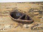 Vintage Antique Indonesian Wooden Rustic Rice Tray