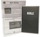 Hot Fire Book Bible Stage Prop Gospel Magic Trick Flames Flaming Clown Comedy