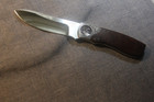 Hand Made Custom Skinner Style Knife By Lloyd Mconnell Bruce Shaw Engraved 