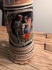 Vintage German Beer Stein  Lador Switzerland Musical Works W  Germany 9  Htf