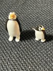 Hagen Renaker Miniature Bird Figurines Penguin Family 2 Piece Set  no Card