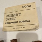 1960s Lot Of Vintage Mark Johnny West Accessories   Equipment Manual