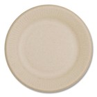 World Centric Plrtscu6 6  Dia Fiber Plates - Natural  20 pk  New