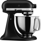 Kitchenaid 5qt Tilt-head Stand Mixer Black Artisan Series 5qt Ksm150 10 Speeds