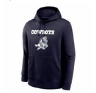 Nike Dallas Cowboys Hoodie Mens Nfl Football Retro Graphic Pullover Nwt Large