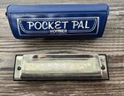 Hohner Pocket Pal Harmonica W Blue Case Blues Music Instrument Germany Made