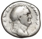 Ancient Roman Empire Coin Silver Denarius Vespasian 69 - 79 Ad Authentic  20570