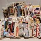 Mixed Lot Of 34 Vintage Sewing Patterns For Clothes   Crafts Cut   Uncut