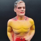 Rare Vintage 1940s Dc Superman Figure Carnival Chalkware Prize Original 15 