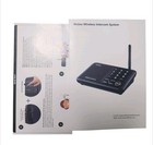 Wuloo 1 Mile Range Fm Wireless Intercom System Home Security 10-channel  4 Pack