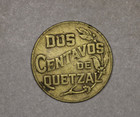 1943 Guatemala 2 Centavos