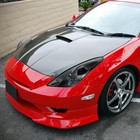 Headlight Black Smoke Projector Abs Left Right For Toyota Celica Gt Gts 00 05