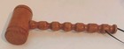Vintage Wooden Gavel - Meetings   Judges   Auctioneers 9in Length 