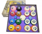 Yalekang Best Ox Phenolic Resin Billiards Pool 17 Balls 2-1 4  Set