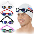 Colorful Silicone Swimming Goggles Men Women Uv Protection Anti Fog Swim Glasses