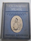 Young American s Speaker Illustrated Antique Book