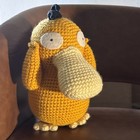 Handmade Crochet Knitted Psyduck Plush Plushie Toy Pokemon