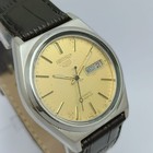 Seiko 5 Automatic 7009-8760 Day date Gold Dial Vintage Men   s Watch Alm346ks4