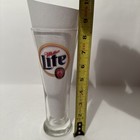 Miller Light Rusty Wallace Tall Beer Glass