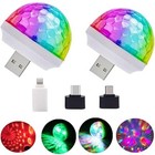 Mini Party Disco Usb Ball Lights Led Light Stage Sound Car Rgb Activated Lamp