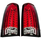 Pair Led Tail Lights For 1988-1998 Chevy Silverado Suburban Tahoe Blazer Yukon