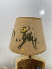 Vintage Dolly Toy Company Walt Disney s Bambi And Thumper Plastic Lamp 
