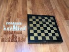 Artisan Asian Chinese Hand Carved Chess Set Vtg Mcm 20th Century Antique Style
