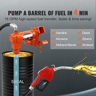Fuel Transfer Pump Gasoline Pump 16gpm 12v With Hose   Nozzle For Diesel