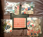 Estate   Worldwide Stamp Lot  Large Box Loaded  On off Paper Unsorted Faroe  Etc
