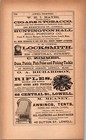 1885 O a  Richardson Rifles Shotguns Pistols 1 75  High Print Ad  Lowell Ma