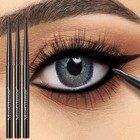 Mooglamor 12 Pcs Black Eyeliner Pencil Gel Eyeliner Pen With Retractable And    