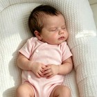 18in Realistic Reborn Baby Dolls Full Body Vinyl Silicone Girl Doll Newborn Doll