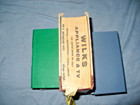 1969 Jackson City County Michigan Telephone Book Directory Hardcover Advertising
