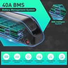 52v 48v 36v 10ah 15ah 20ah Electric Bicycle Ebike Lithium Battery Rechargeable