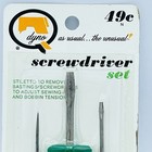 3 Pc Tool Set Sewing Machine Maintenance Dyno Vintage New Stiletto Screwdrivers