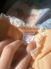 Kids Carrousel Vintage Smocked Floral Lace Peach Dress