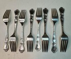 1847 Rogers Bros Is Silverplate Flatware Heritage - Set Of 8 Dinner Forks