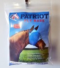 New Patriot Horse Fly Mask  Equine Fly   Insect Uv Protection  Beautiful Blue