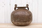 Large Antique Anglo-indian Brass Container